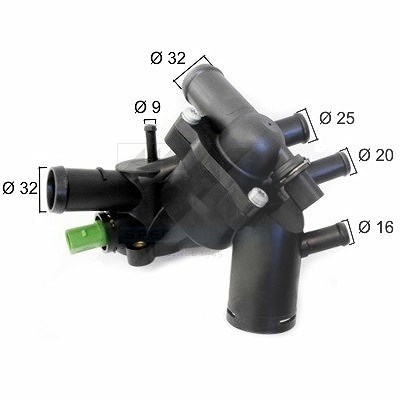 Meat & Doria Thermostat, Kühlmittel [Hersteller-Nr. 92799] für Audi, VW
