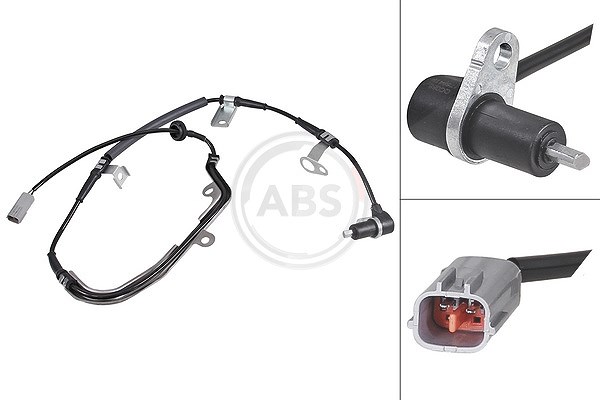 A.b.s. Sensor, Raddrehzahl [Hersteller-Nr. 31898] für Mazda