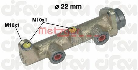 Metzger Autoteile Hauptbremszylinder [Hersteller-Nr. 202-134] für Ford