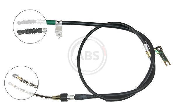 A.b.s. Seilzug, Feststellbremse [Hersteller-Nr. K14608] für Mazda