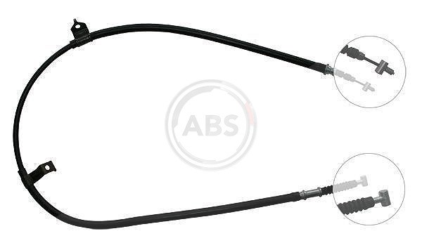 A.b.s. Seilzug, Feststellbremse [Hersteller-Nr. K14877] für Mitsubishi, Proton