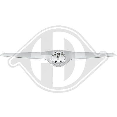 Diederichs Blende, Kühlergitter [Hersteller-Nr. 7801740] für Skoda