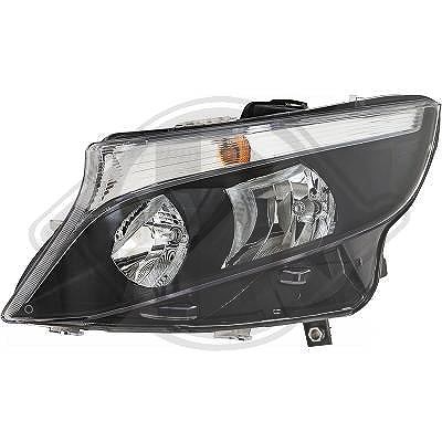 Diederichs Hauptscheinwerfer [Hersteller-Nr. 1668083] für Mercedes-Benz