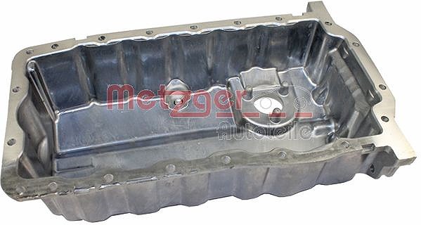 Metzger Autoteile Ölwanne [Hersteller-Nr. 7990010] für Seat, Skoda, VW, Audi
