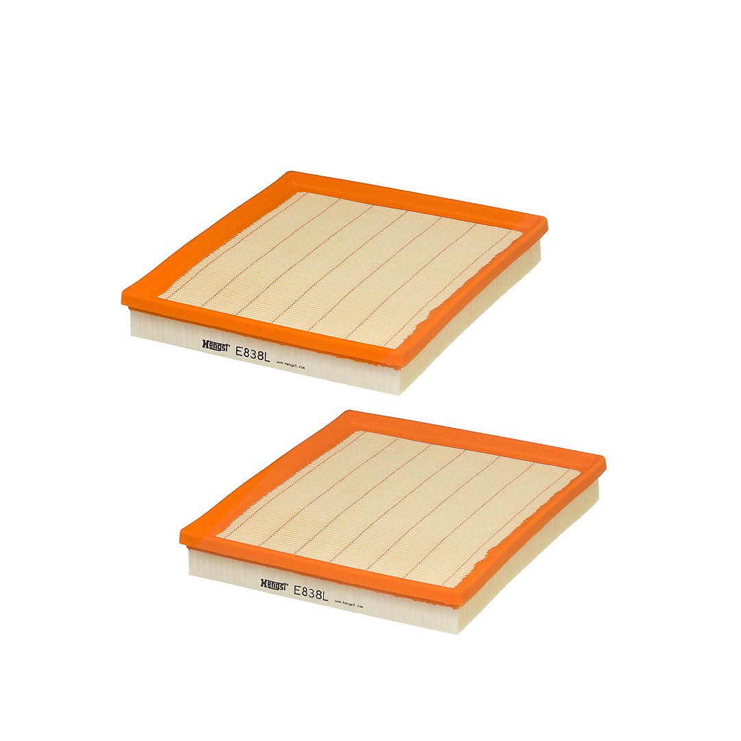Hengst Filter Luftfilter [Hersteller-Nr. E838L-2] für Mercedes-Benz