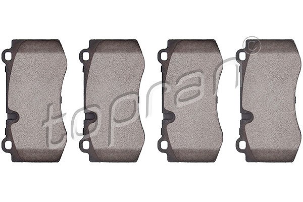Topran Bremsbelagsatz, Scheibenbremse [Hersteller-Nr. 401647] für Mercedes-Benz