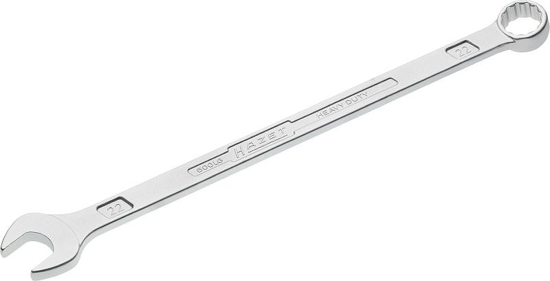 Hazet Ring-Maulschlüssel - extra lang - Zwölfkant - 22 mm [Hersteller-Nr. 600LG-22]