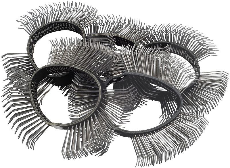 Hazet Bürstenband - 11 mm breit - grob - gebogene Spitzen [Hersteller-Nr. 9033-6-03/5]