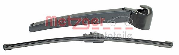 Metzger Autoteile Wischarm mit Kappe + Wischer hinten [Hersteller-Nr. 2190337] für Skoda