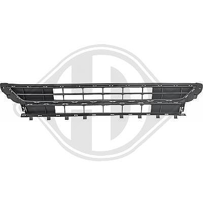 Diederichs Lüftungsgitter, Stoßfänger [Hersteller-Nr. 2209045] für VW