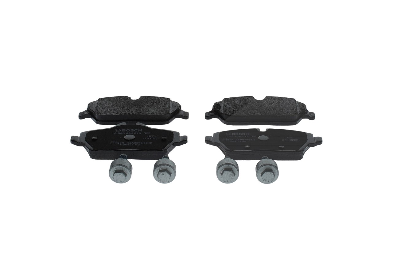Bosch Bremsbelagsatz, Scheibenbremse [Hersteller-Nr. 0986494813] für BMW