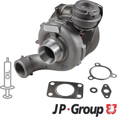 Jp Group Lader, Aufladung [Hersteller-Nr. 1117403500] für Skoda, VW, Audi