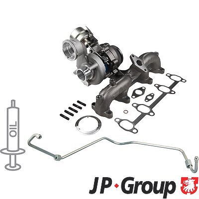 Jp Group Lader, Aufladung [Hersteller-Nr. 1117800510] für Skoda, Audi, Seat, VW