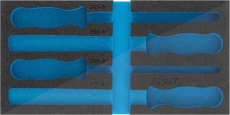 Hazet 2-Komponenten Weichschaum-Einlage - leer - für 163-426/4 [Hersteller-Nr. 163-426L]