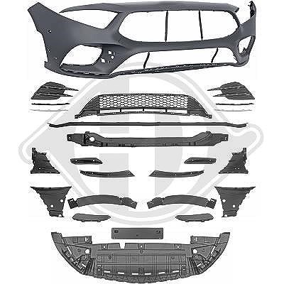 Diederichs Stoßfänger [Hersteller-Nr. 1683351] für Mercedes-Benz