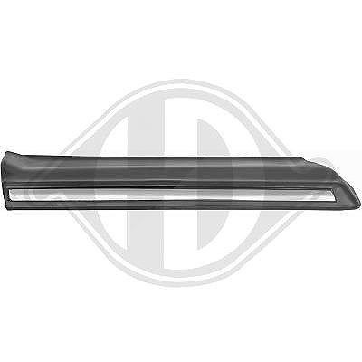 Diederichs Zier-/Schutzleiste, Kotflügel [Hersteller-Nr. 1611131] für Mercedes-Benz