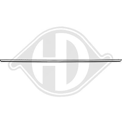 Diederichs Zier-/Schutzleiste, Tür [Hersteller-Nr. 1611034] für Mercedes-Benz