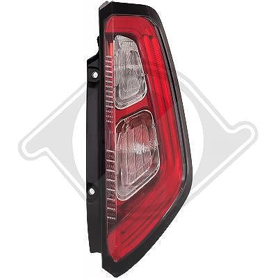 Diederichs Heckleuchte [Hersteller-Nr. 3457090] für Abarth, Fiat