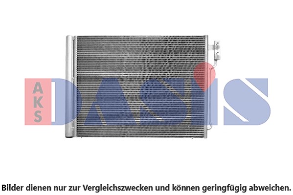 Aks Dasis Kondensator, Klimaanlage [Hersteller-Nr. 052023N] für BMW