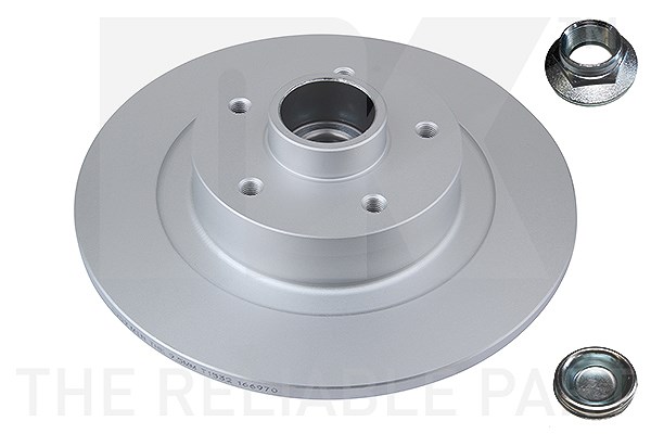 Nk 1x Bremsscheibe [Hersteller-Nr. 313989] für Renault