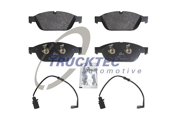 Trucktec Automotive Bremsbelagsatz, Scheibenbremse [Hersteller-Nr. 07.35.259] für Audi