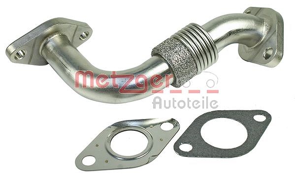 Metzger Autoteile Rohrleitung, AGR-Ventil [Hersteller-Nr. 0892648] für Audi, VW, Skoda