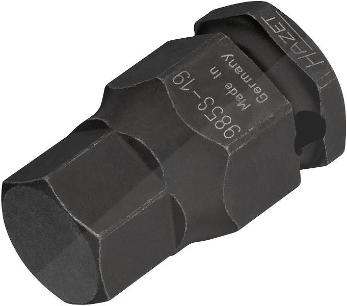 Hazet Kraft-Stecknuss-Einsatz - 1/2 -Sechskant - 19mm [Hersteller-Nr. 985S-19]