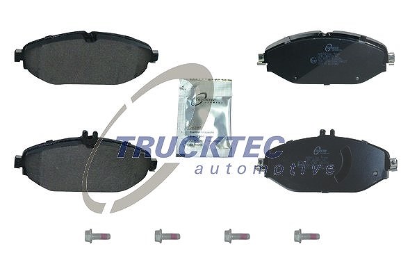 Trucktec Automotive Bremsbelagsatz, Scheibenbremse [Hersteller-Nr. 02.35.516] für Mercedes-Benz