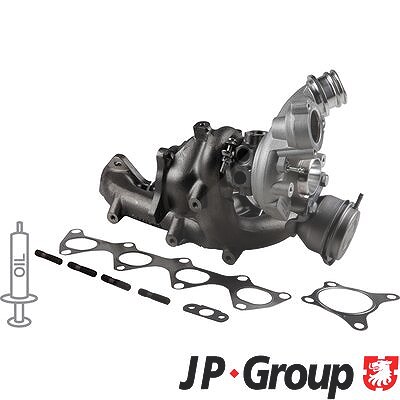 Jp Group Lader, Aufladung [Hersteller-Nr. 1117404500] für Seat, VW, Skoda, Audi