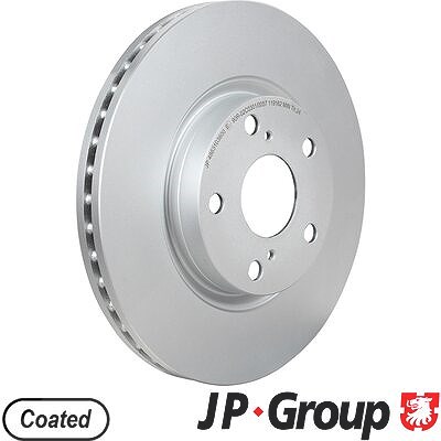 Jp Group Bremsscheibe [Hersteller-Nr. 4863103600] für Toyota