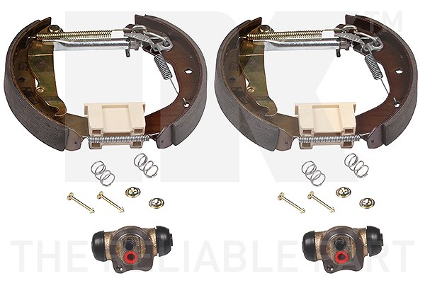 Nk Bremsbackensatz [Hersteller-Nr. 443641301] für Vauxhall, Opel