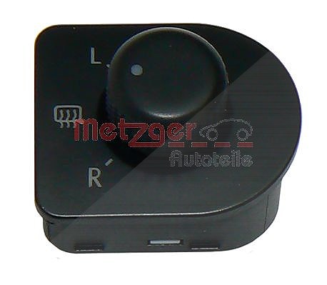 Metzger Autoteile Schalter, Spiegelverstellung [Hersteller-Nr. 0916071] für VW
