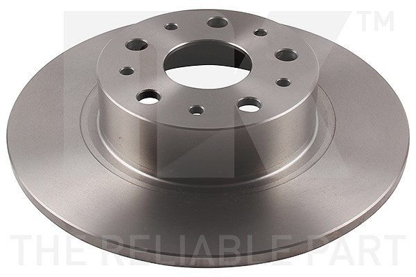Nk Bremsscheibe Hinterachse VOLL [Hersteller-Nr. 202334] für Alfa Romeo, Lancia