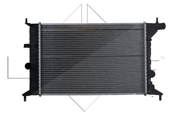 Nrf Kühler, 540 x 378 mm [Hersteller-Nr. 509516] für Opel