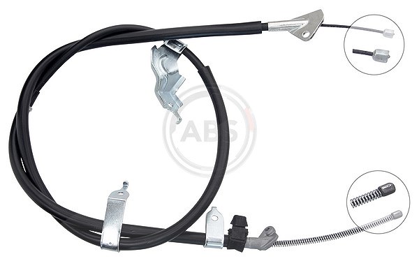 A.b.s. Seilzug, Feststellbremse [Hersteller-Nr. K14024] für Subaru, Toyota