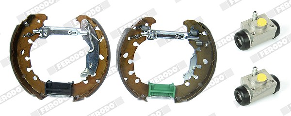 Ferodo Bremsbackensatz [Hersteller-Nr. FMK614] für Peugeot, Fiat, Citroën