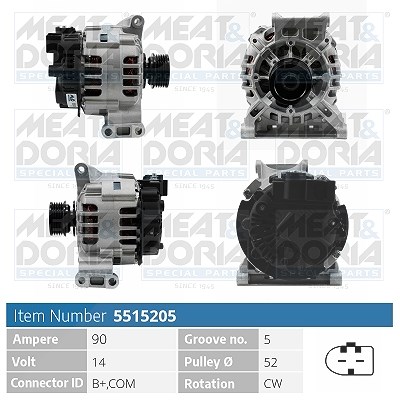 Meat & Doria Generator [Hersteller-Nr. 5515205] für Mercedes-Benz