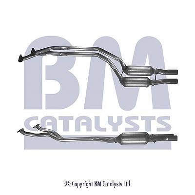 Bm Catalysts Katalysator inkl. Montagesatz [Hersteller-Nr. BM90716H] für BMW