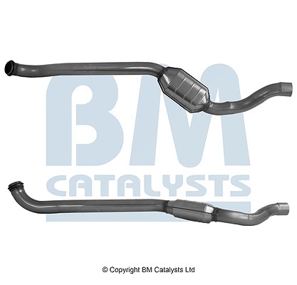 Bm Catalysts Katalysator inkl. Montagesatz [Hersteller-Nr. BM80120H] für Mercedes-Benz