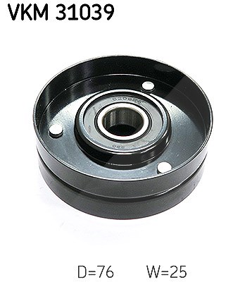 Skf Umlenk-/Führungsrolle, Keilrippenriemen [Hersteller-Nr. VKM31039] für VW, Audi, Skoda