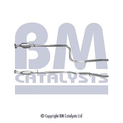 Bm Catalysts Katalysator mit Anbauteilen [Hersteller-Nr. BM80195H] für Fiat