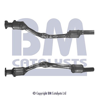 Bm Catalysts Katalysator [Hersteller-Nr. BM91281H] für Audi