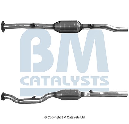Bm Catalysts Katalysator mit Anbauteilen [Hersteller-Nr. BM91241H] für Audi, VW