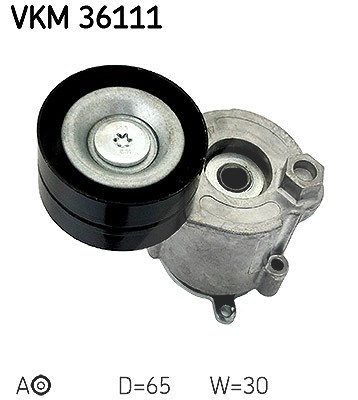 Skf Spannrolle, Keilrippenriemen [Hersteller-Nr. VKM36111] für Renault
