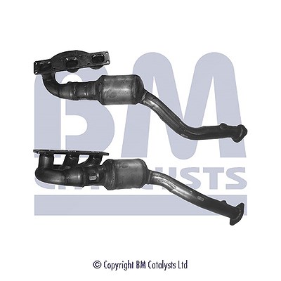 Bm Catalysts Katalysator inkl. Montagesatz [Hersteller-Nr. BM91340H] für BMW