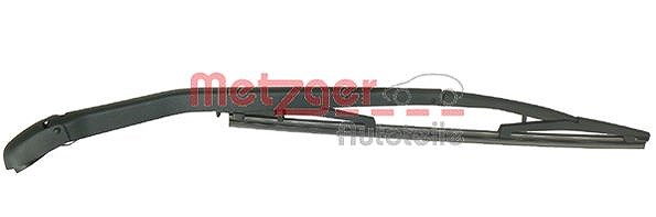 Metzger Autoteile Wischarm mit Kappe + Wischer hinten [Hersteller-Nr. 2190083] für Fiat