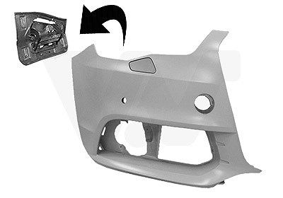 Van Wezel Stoßfänger [Hersteller-Nr. 0301566] für Audi