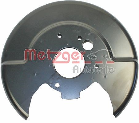 Metzger Autoteile Spritzblech, Bremsscheibe [Hersteller-Nr. 6115118] für Nissan