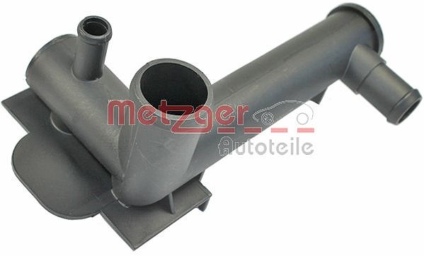 Metzger Autoteile Kühlmittelflansch [Hersteller-Nr. 4010007] für VW