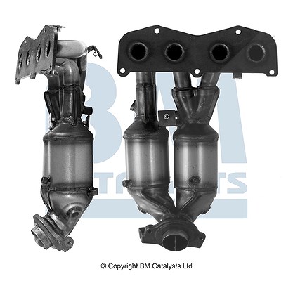 Bm Catalysts Katalysator mit Anbauteilen [Hersteller-Nr. BM91303H] für Toyota
